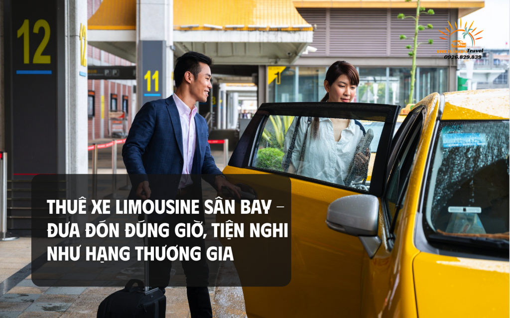Thuê Xe Limousine Đi Sân Bay – Đưa Đón Đúng Giờ, Tiện Nghi